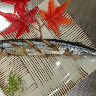 ◆秋の旬魚～秋刀魚の塩焼き